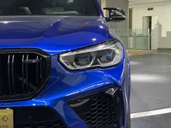 2022 BMW X5 M, синий — фото 4