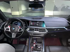 2022 BMW X5 M, синий — фото 7