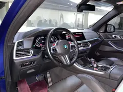2022 BMW X5 M, синий — фото 8