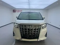 2021 Toyota Alphard Hybrid 2.5L Premium, белый — фото 2