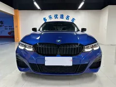 2021 BMW 3 Series 3 325Li M, синий — фото 2