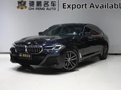 2022 BMW 5 Series 525Li M Sport Package, чёрный — фото 1