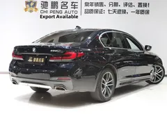 2022 BMW 5 Series 525Li M Sport Package, чёрный — фото 2