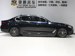 2022 BMW 5 Series 525Li M Sport Package, чёрный — фото 4