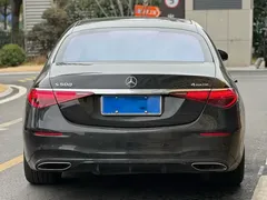 2021 Mercedes-Benz S-Class S 500 L 4MATIC, чёрный — фото 3