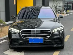 2021 Mercedes-Benz S-Class S 500 L 4MATIC, чёрный — фото 4