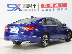 2018 Honda Accord Hybrid 2.0L VI, синий — фото 4