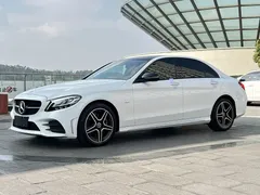 2021 Mercedes-Benz C-Class C 260 L Sport, белый — фото 1