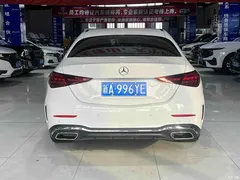 2023 Mercedes-Benz C-Class changes to C 200 L Sport, белый — фото 8