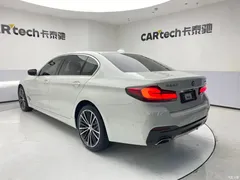 2021 BMW 5 Series 530Li Leading M Sport Package, белый — фото 7