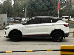 2021 Geely Coolray 1.5TD DCT, белый — фото 4