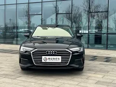 2021 Audi A6L 40 TFSI Luxury Elegant, чёрный — фото 2