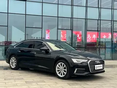 2021 Audi A6L 40 TFSI Luxury Elegant, чёрный — фото 3