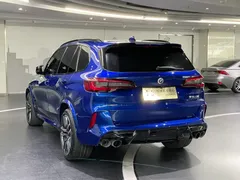 2022 BMW X5 M, синий — фото 20