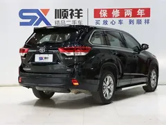 2021 Toyota Highlander 2.0T 4WD Elite 7, чёрный — фото 4