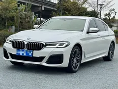 2022 BMW 5 Series 530Li M Sport Package, белый — фото 1
