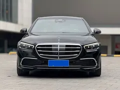 2021 Mercedes-Benz S-Class S 400 L, чёрный — фото 2