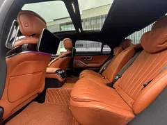2021 Mercedes-Benz S-Class S 400 L, чёрный — фото 6