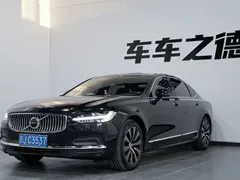 2022 Volvo S90, чёрный — фото 1