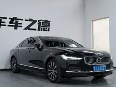 2022 Volvo S90, чёрный — фото 2