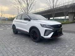 2023 Geely Coolray 1.5T DCT Diamond, белый — фото 3