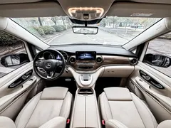 2022 Mercedes-Benz V-Class V 260 L Long Wheelbase Luxury, чёрный — фото 6