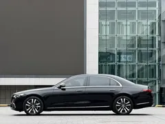 2022 Mercedes-Benz S-Class S 400 L, чёрный — фото 4