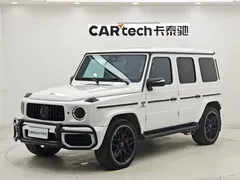 2020 Mercedes-Benz G-Class G 500, белый — фото 1