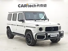 2020 Mercedes-Benz G-Class G 500, белый — фото 2
