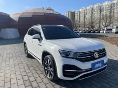 2021 Volkswagen Tayron 380TSI 4WD R-Line, белый — фото 3