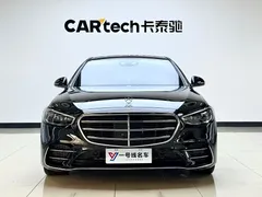 2021 Mercedes-Benz S-Class S 450 L 4MATIC, чёрный — фото 1