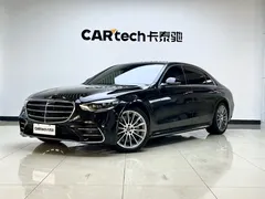 2021 Mercedes-Benz S-Class S 450 L 4MATIC, чёрный — фото 2