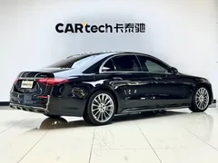 2021 Mercedes-Benz S-Class S 450 L 4MATIC, чёрный — фото 3