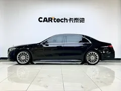 2021 Mercedes-Benz S-Class S 450 L 4MATIC, чёрный — фото 5