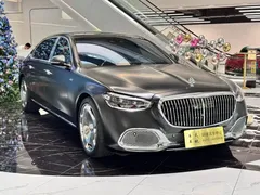2022 Mercedes-Benz Maybach S-Class S 680 4MATIC, чёрный — фото 3