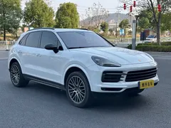 2023 Porsche Cayenne 3.0T Platinum, белый — фото 3