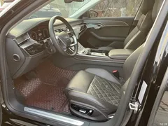2021 Audi A8 A8L 50 TFSI quattro comfort, чёрный — фото 4