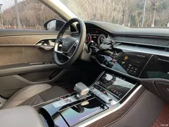 2021 Audi A8 A8L 50 TFSI quattro comfort, чёрный — фото 13