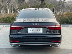 2021 Audi A8 A8L 50 TFSI quattro comfort, чёрный — фото 14