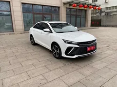 2022 Geely Emgrand L 1.4T CVT, белый — фото 3