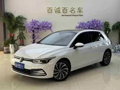 2023 Volkswagen Golf 280TSI DSG Pro, белый — фото 2