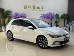 2023 Volkswagen Golf 280TSI DSG Pro, белый — фото 4
