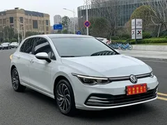 2023 Volkswagen Golf 280TSI DSG Pro, белый — фото 3