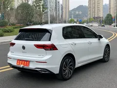 2023 Volkswagen Golf 280TSI DSG Pro, белый — фото 4