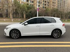 2023 Volkswagen Golf 280TSI DSG Pro, белый — фото 7