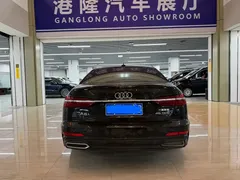 2022 Audi A6L 45 TFSI Select Sport, чёрный — фото 1
