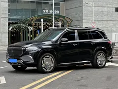 2022 Mercedes-Benz Maybach GLS 480 4MATIC, чёрный — фото 1