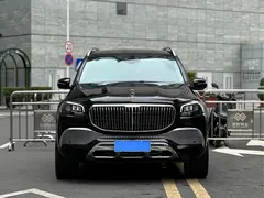 2022 Mercedes-Benz Maybach GLS 480 4MATIC, чёрный — фото 2