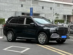 2022 Mercedes-Benz Maybach GLS 480 4MATIC, чёрный — фото 3