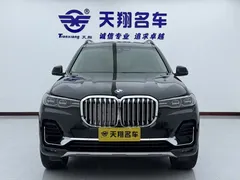 2022 BMW X7 3.0T US Spec, чёрный — фото 2